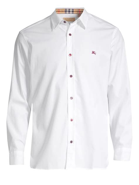 burberry rainbow white t-shirt|burberry white button down shirt.